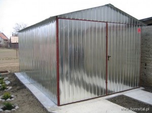 3m x 5m DIVSLĪPJU JUMTA GARĀŽA