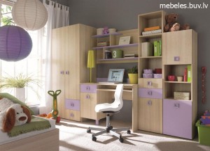 Modernas mebeles bernu istabai