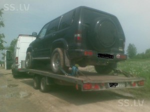 Auto evakuacija Auto un tehnikas transportešana Evakuacija