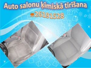 Auto salonu tīrīšana