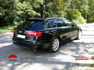 Auto stiklu tonēšana, auto aplīmēšana