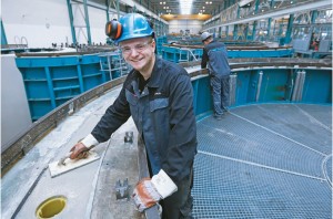 Betonētāji betona izgatavošanas rūpnīcai Somijā