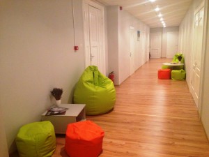 Biroja telpas klusajā centrā