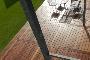 Brazīlijas Tīkkoks Terases dēļi