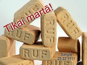 BRIKETES. GRANULAS. KUDRAS BRIKETES. ATLAIDES KATRAI OTRAI PALETEI!