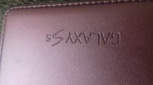 Cietais orģinālais vāciņš/ grāmata Samsung S5
