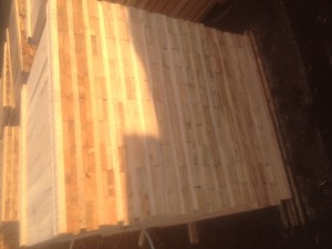 Glulam, клееный брус, līmēta brusa