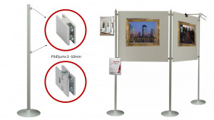 Izstāžu, reklāmas un informācijas stendu sistēma