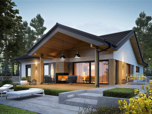 Jaunas koka mājas no projekta līdz atslēgai.