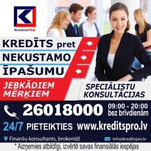 Kredīts pret nekustamā īpašuma ķīlu, Kredits Pro