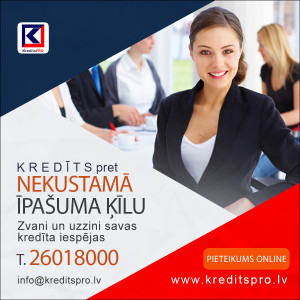 Kredīts pret nekustamā ipasuma ķīlu. Kredits Pro