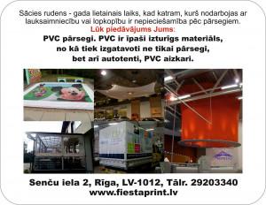 PVC izstrādājumu izgatavošana