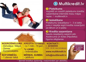 Multikredit. Aizdevums pret ķīlu