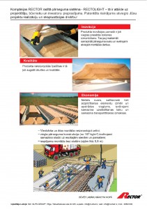 RECTOLIGHT - monolīts pārsegums 5 dienās!