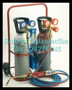Skābekļa un acetilēna 5L metināšanas komplekts