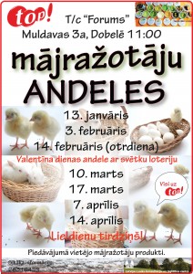 TOP! tirdziņi Dobelē