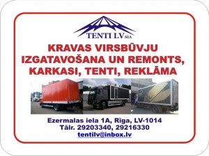 Virsbūvju un tentu remonts