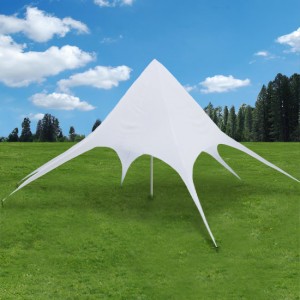 Zvaigznes telts dažādos izmēros